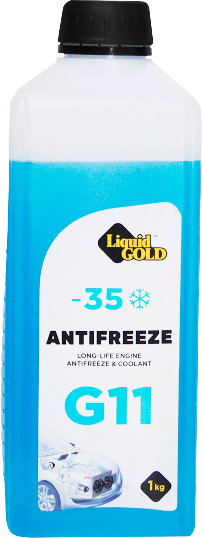 Охолоджувальна рідина LIQUID GOLD G11, готова, синій, -35°С, 1 л (300498)